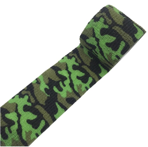 Camouflage Non-woven Elastic Bandage (Self-adhesive) Outdoor DealSniper.net 9style 5cm 1pc