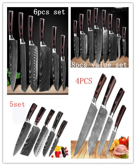 Carpenter's Special Set 6-piece Set 8-piece Set Knife Kitchen dealsniper-net 23pcs set