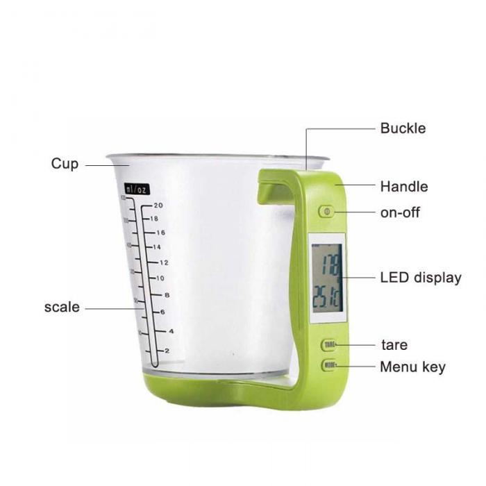 Electronic Scale Measuring Cup Kitchen Scales Kitchen DealSniper.net