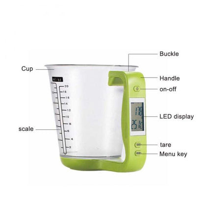 Electronic Scale Measuring Cup Kitchen Scales Kitchen DealSniper.net