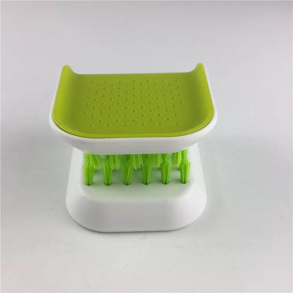 U-Shaped Knife And Cutlery Cleaner Brush Home Kitchen