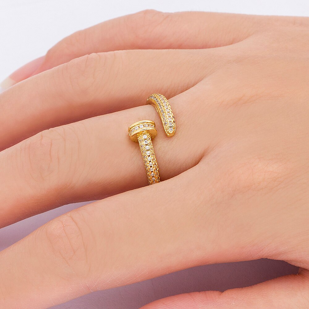 Personalized nail ring Jewelry dealsniper-net