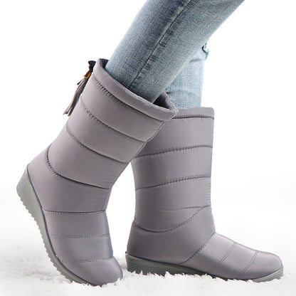 Waterproof snow boots Women DealSniper.net Grey 35