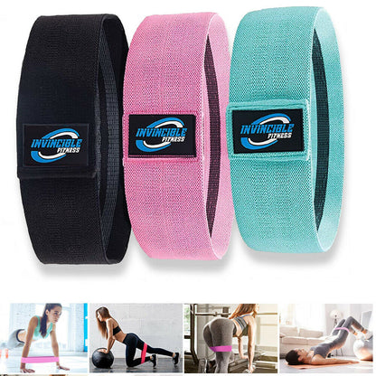 Workout Resistance Bands Loop Set Fitness Yoga Legs & Butt Workout Exercise Band Sports DealSniper.net