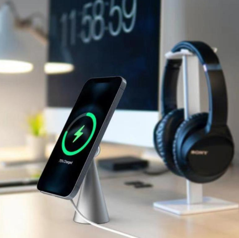 Compatible with Apple, Magnetic Desktop Phone Stand Kitchen dealsniper-net