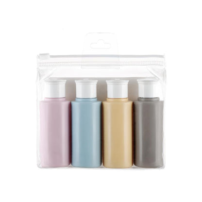 Tube squeeze type cosmetics sub-bottle Beauty Gym From House Four piece set 50ml