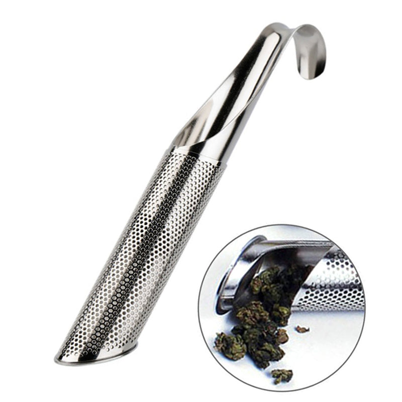 304 Stainless Steel Tea Tube with Curved Handle Kitchen DealSniper.net