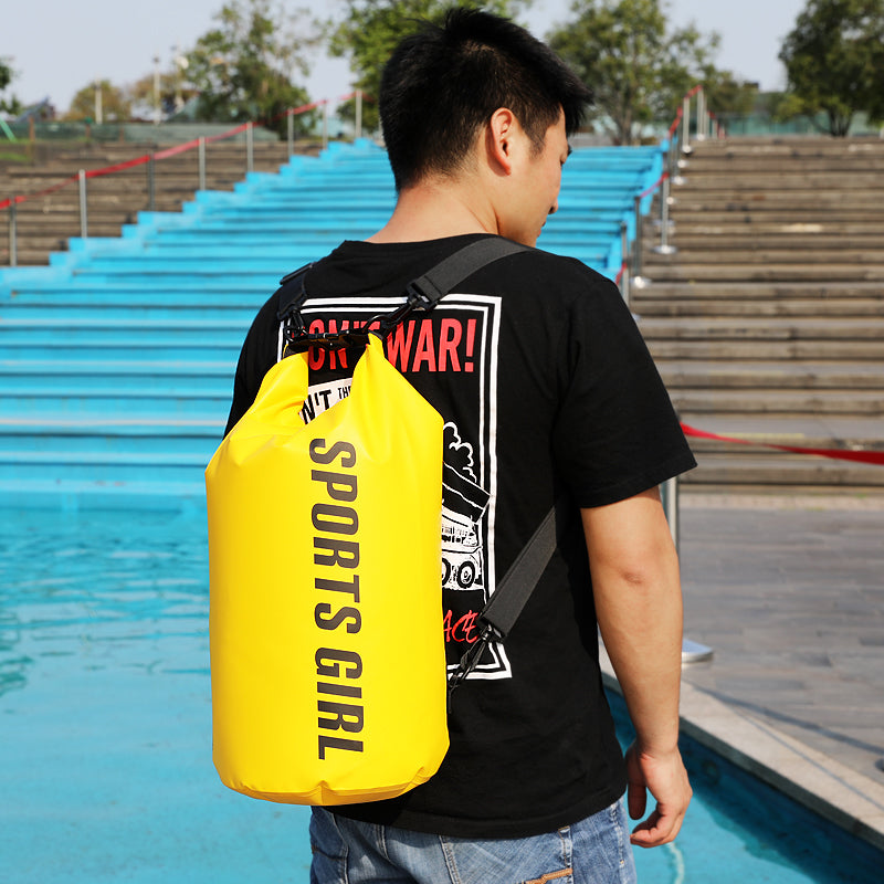 Floating Waterproof Dry Bag 15L Dry and Wet Separation Design Outdoor dealsniper-net