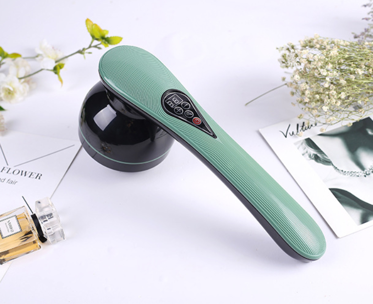 Puli dolphin massager rod charging multi-function body vibration kneading neck