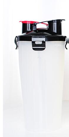 2 In 1Pet Water Bottle Dispenser Travel Portable Bowl Pets Gym From House White No bowl 1pc