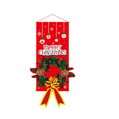 Christmas window decoration Holidays dealsniper-net Red
