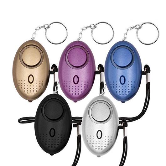 Metallic Personal Alarm Gadgets Gym From House Black