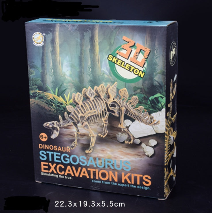Dinosaur archaeological excavation toys DIY archaeological Kids DealSniper.net 3style