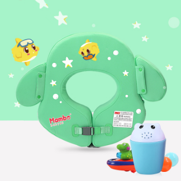 Children's Free Inflatable Lying Ring Anti-turning Swimming Ring Kids DealSniper.net