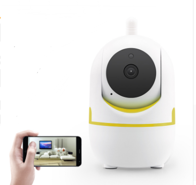 1080P Cloud Wireless IP Camera Intelligent Auto Tracking Home DealSniper.net White yellow AU 720p