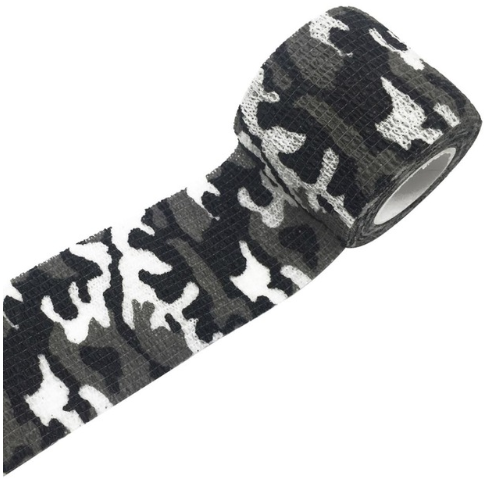 Camouflage Non-woven Elastic Bandage (Self-adhesive) Outdoor DealSniper.net 2style 5cm 1pc