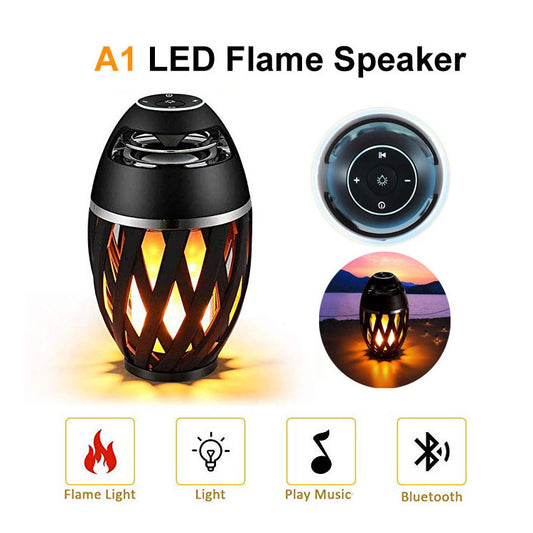 Flight-carrying Flame Bluetooth Speaker Box Home Decoration