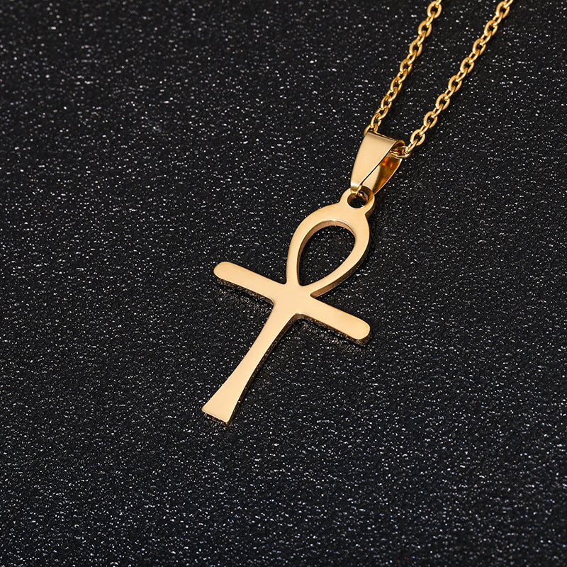 Stainless Steel Cross Necklace Jewelry Fashion Jewelry Gym From House Gold2