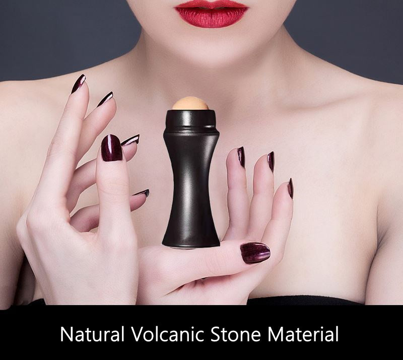 Natural Porous Volcanic Stone Oil-control Rolling Roller