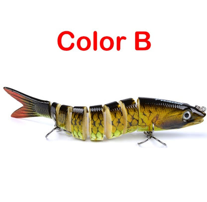 Pike Fishing Lures Artificial Multi Jointed Sections Hard Bait