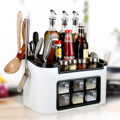 Kitchenware Rack Seasoning Storage Box Multifunctional Kitchen DealSniper.net