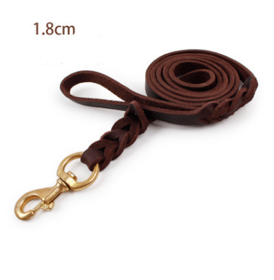 The first layer of leather dog leashes in the large dog chain