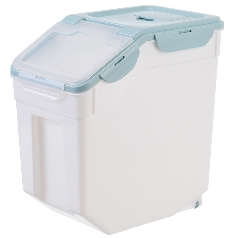 Large Capacity Moistureproof Bucket Container Food Bucket Kitchen Gym From House