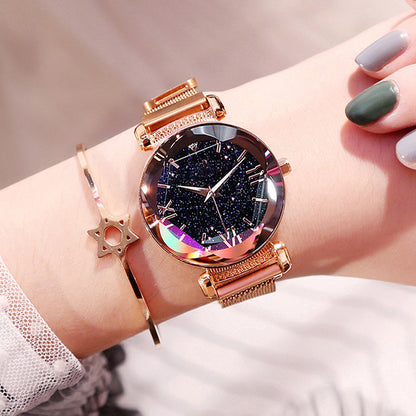 Star watch steel belt watch ladies casual watch Jewelry DealSniper.net Rose Gold