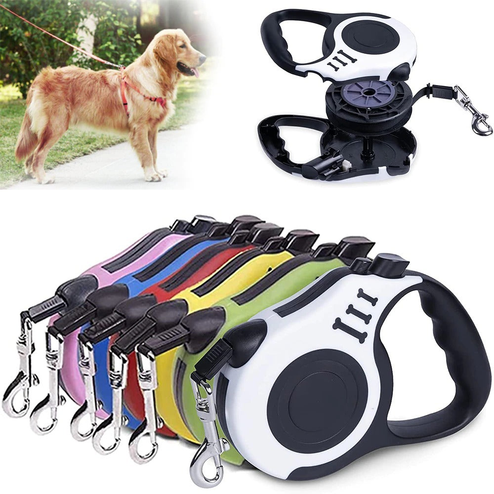 3m And 5m Durable Dog Leash Automatic Retractable Nylon Pets dealsniper-net