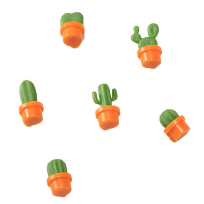 Cactus refrigerator sticker Home dealsniper-net Orange