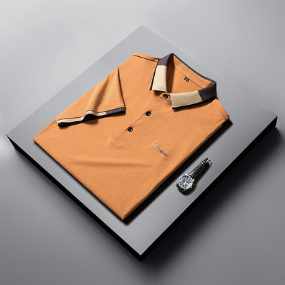 New Mens Fashion Lapel Polo T-Shirt