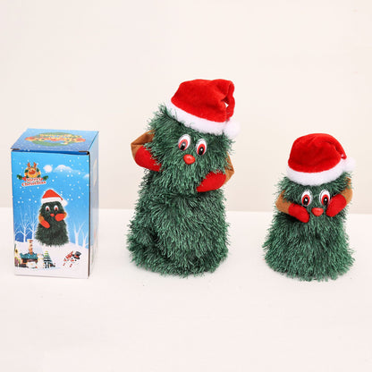 New Electric Toy Electric Plush Toy Doll Funny Cute Christmas Decoration Holidays Gym From House 2pc Medium