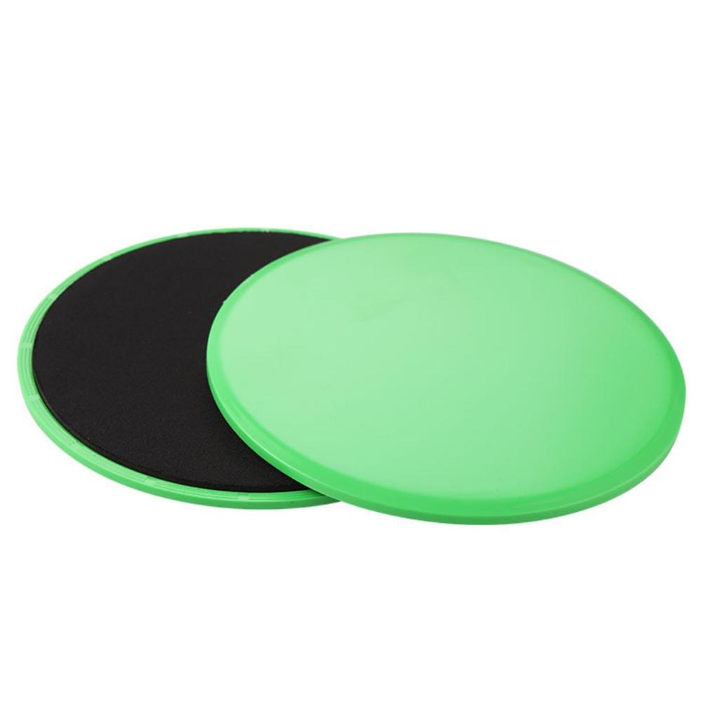 Fitness Sliding Disc Coordination Ability Round Sliding Mat Sports dealsniper-net green