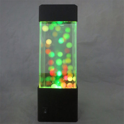 Colorful LED jellyfish night light Home Decor dealsniper-net D