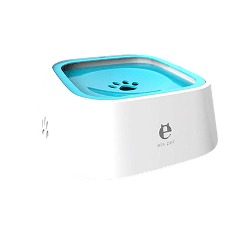Pet Drinker Dog Cat Feeding Bowl Pets Gym From House Blue