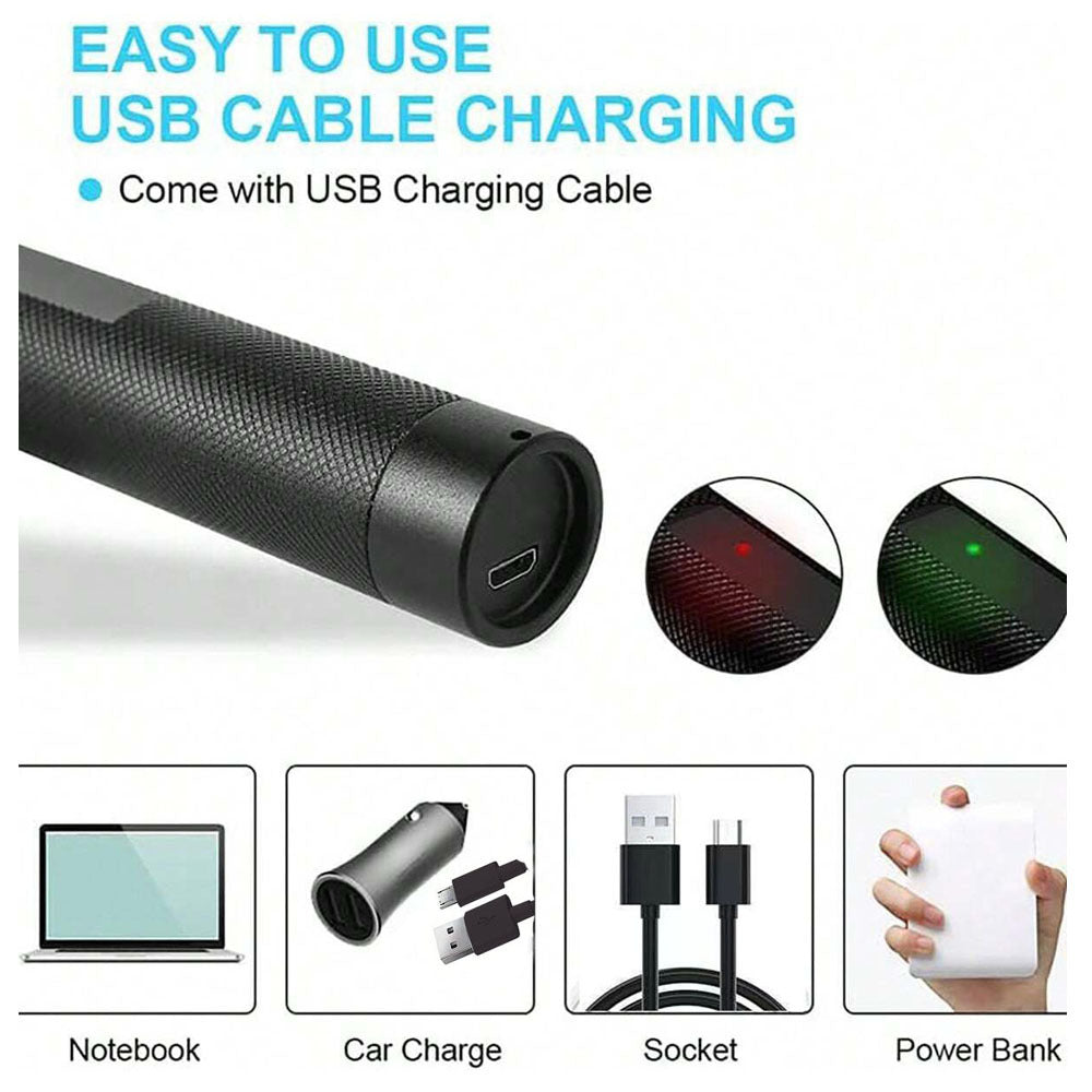 Cross-border 303 Laser Flashlight, High Power, Starry Sky Pattern Outdoor DealSniper.net