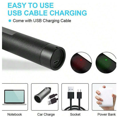 Cross-border 303 Laser Flashlight, High Power, Starry Sky Pattern Outdoor DealSniper.net