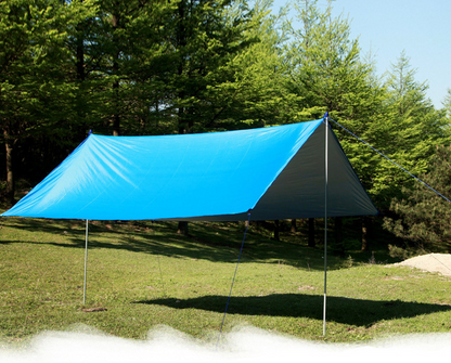 Awning Sun Shelter Beach Outdoor Camping Garden Canopy Outdoor dealsniper-net Sapphire blue 5 8 people