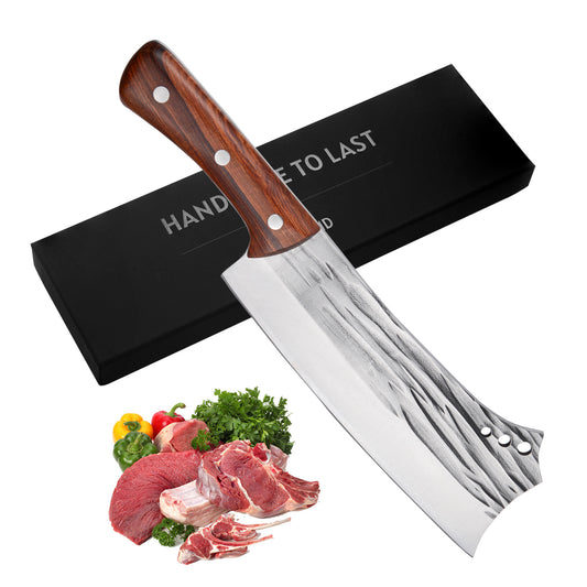 Kegani Meat Cleaver Knife Heavy Duty Bone Chopper Kitchen dealsniper-net Meat Cleaver Knife