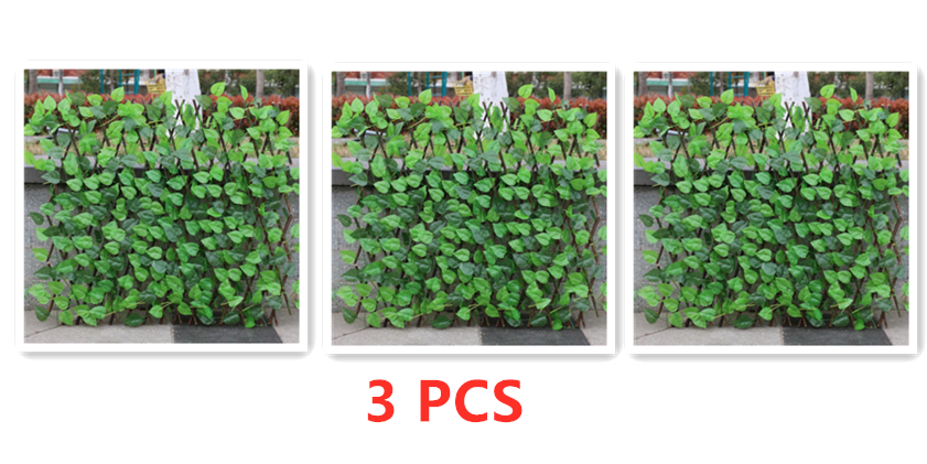 Simulation outdoor wooden fence Home DealSniper.net Small 3pcs