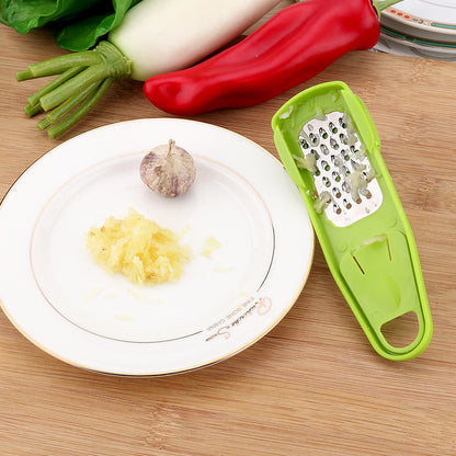 Kitchen Gadget Garlic Masher Seasoning Grinder Kitchen dealsniper-net Simple packing Light green