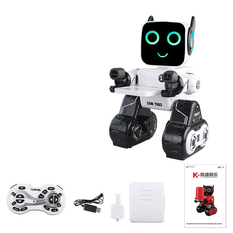 Intelligent dialogue robot for singing and dancing Kids DealSniper.net White