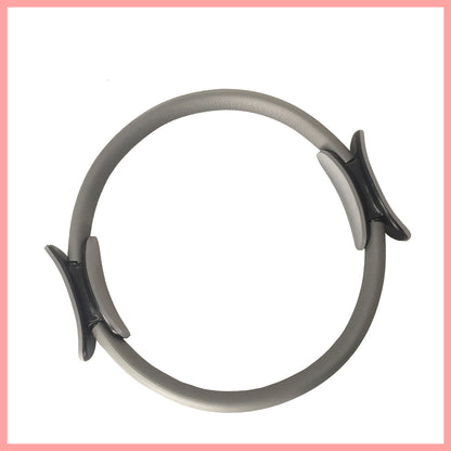 Yoga Fitness Pilates Ring Women Girls Circle Magic Dual Exercise Sports dealsniper-net Grey