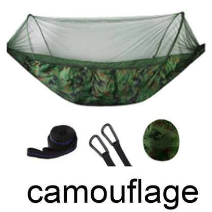 2 Person Portable Outdoor Mosquito Parachute Hammock Outdoor dealsniper-net Camouflage