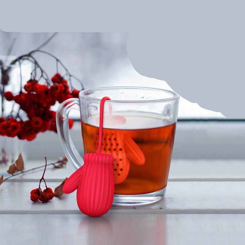Silica Gel Tea Maker Tea Filter Kitchen DealSniper.net Glove