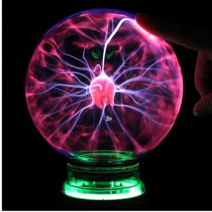 Plasma Lightning Ball Electronic Magic Light Electrostatic Home Decor Gym From House