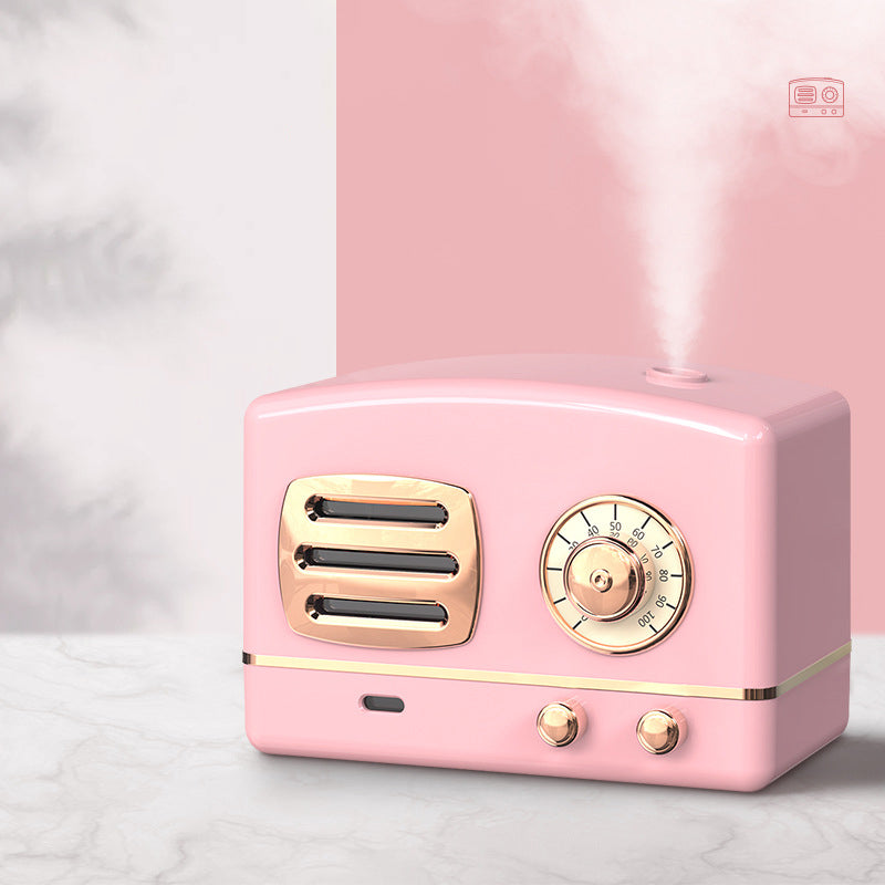 Cute Pet Retro Humidifier Literary Style Home dealsniper-net Pink