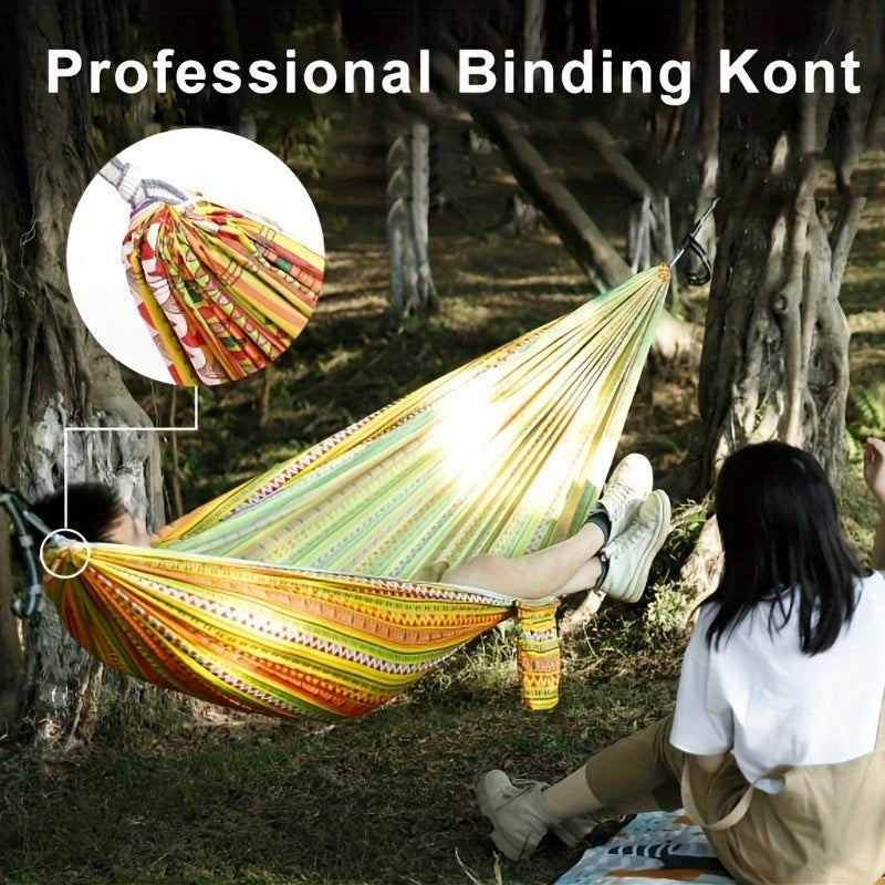 Upgraded Bohemian Camping Hammock Military Parachute Outdoor dealsniper-net