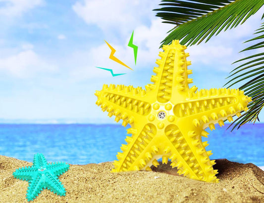 Starfish Vocal Pet Dog Toy Molar Stick Pets Gym From House