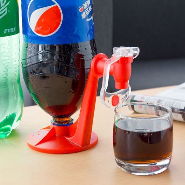 Water Jug Soda Beverage Dispenser Bottle Coke Upside Down Kitchen DealSniper.net Generation red